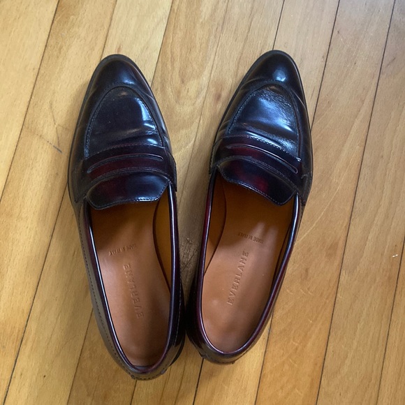 Everlane the Modern Penny Loafer, size 8, Oxblood - Picture 2 of 5